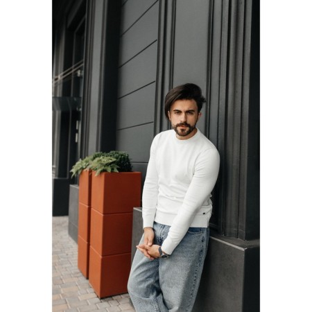 Jumper male ise, size 56, white color-6