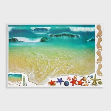 Sticker 3D Interior Sea 90*60cm