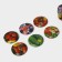 Komfi canning “Kaleidoscope”, TO-66 mm, metal, varnish, packaging 20 pcs