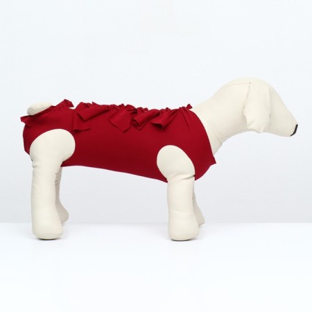 Popon postoperative, size L (OG 44-52 cm, weight 12-18 kg), Bordeaux-1