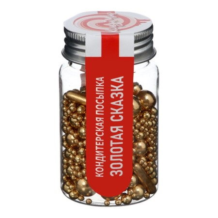Confectionery Sprinking "Golden Fairy Tale", 50 g-1