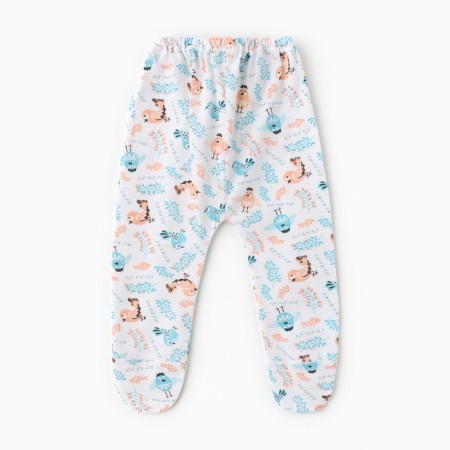 Children's sliders, white color/birds, height 62 cm-3
