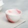 Ceramic Gift Set "Dream": a mug of 120 ml, a saucer, a pink color
