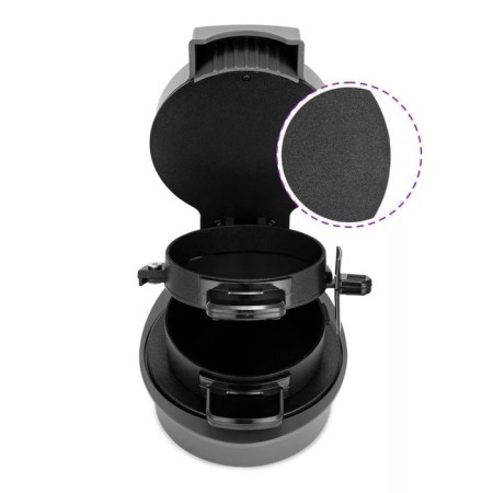 Sandwichmaker KitFort KT-3694, 700 W, D = 10.5 cm, cord 1 m, black-3