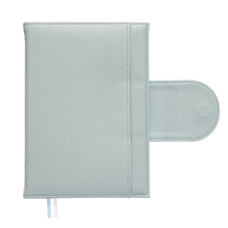Leduced A5 Diary, 160 sheets, Devente.Contea, firm cover of artificial leather with foam rubber, block 70 g/m2, turquoise-3