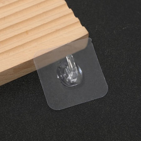 Self -adhesive wall -mounted transparent, 5.6 × 5.6 cm, 10 pcs