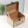 Cardboard Cardboard chest "Sheep under the stars" set 2 pcs 22x17x17.6 19x14.2x14.7 cm