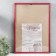 Photo frame pine С14 No. 1 Cherx 35x50 cm (plastic screen)