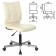 Office Office Brabix "Stream MG-314", without armrests, eco-leather, beige, 532078