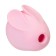 Vacuum-wave stimulator Qli by Flovetta Bun, 6.5 cm, silicone, pink color