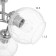 Closure ceiling dera 3x40W E27 chrome 46x46x22 cm