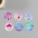 Stick Paper "Cosmos" d = 2.5 cm 252 pcs in roll