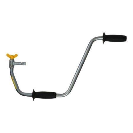 Nero handle with an adapter for the screws under the drill, d = 19