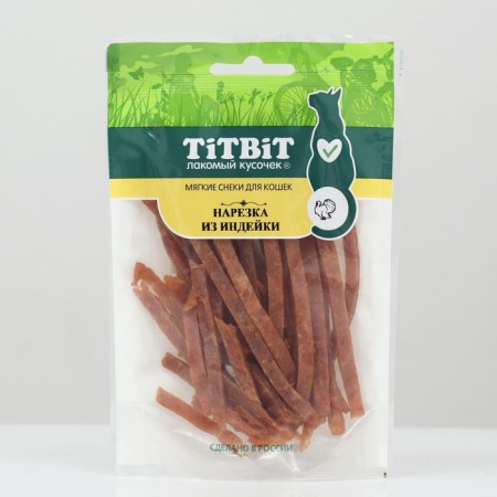 Titbit's meat snakes for cats from turkey 40 g