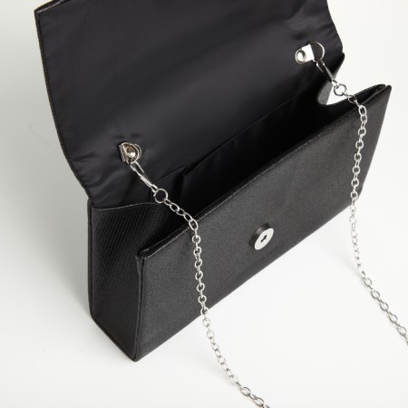 Female bag on a magnet, black color-4