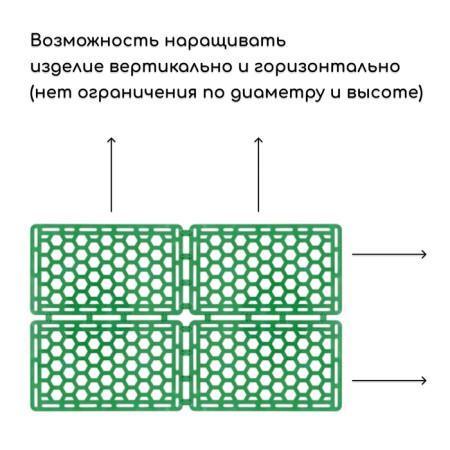 Trees Protection, 36 × 22 cm, set 4 pcs., Plastic-2