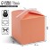 Folding box "Peach", 12 × 12 × 12 cm