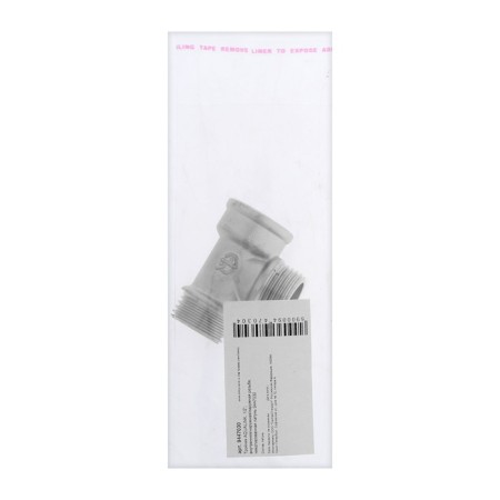 Aqualink tee, 1/2 ", internal/outer/outer thread, nickel -plated brass-2