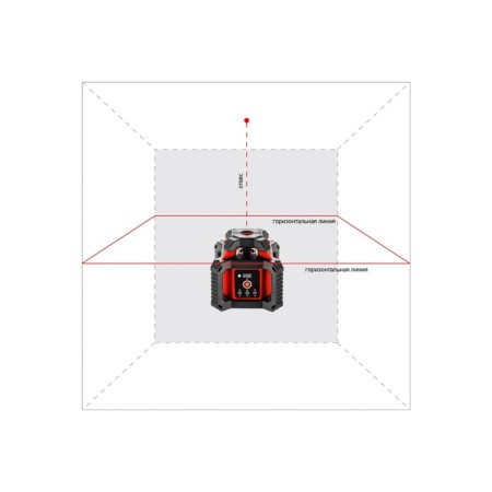 Laser Laser ADA Rotary 400 HV Servo A00458_2020, up to 400 m, 635 Nm, 360 °, 2 class-5