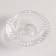 Glass "Fountain" double-sided transparent d-2 and 5 cm 8x8x4 cm