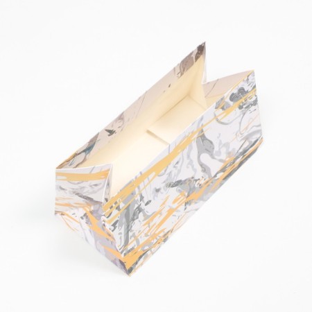 Flowers box "Marble", 24 x 12 x 12 cm-1