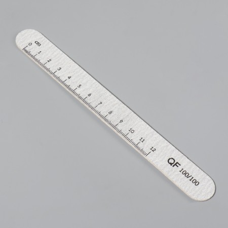 Steep file, set 20 pcs, abrasiveness 100, 18 cm, gray/black color-2