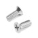 Screw, secret, galvanized, din965, m6x16 mm, 1000 pcs