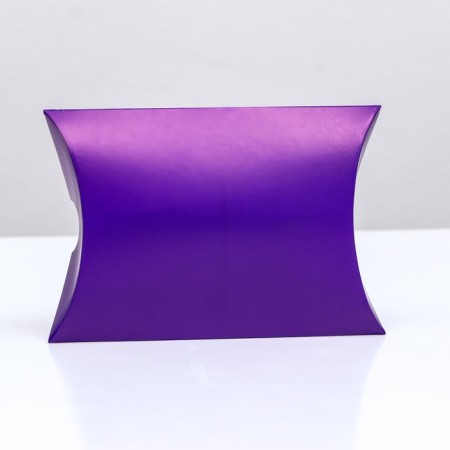 Folding box, pillow, purple, 15 x 11 x 3 cm,-1