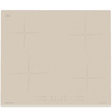 Варочная поверхность KRONA FARBE 60 IV, индукционная, 4 конфорки, сенсор, бежевая