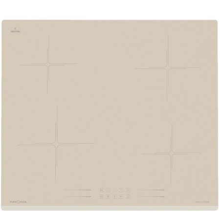 Krona Farbe 60 IV, induction, 4 burners, sensor, beige.