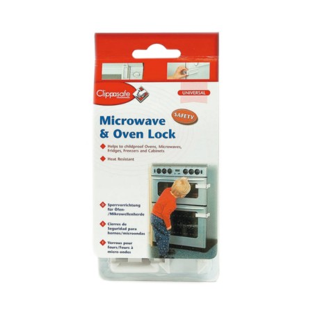 Clippasafe protective castle for microwave/oven, white-1
