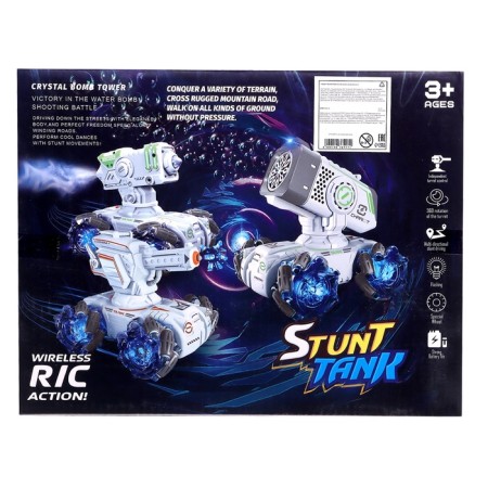 Radio controlled machine "Tank", battery, on the control panel, shooting: soap bubbles-12