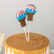 A set of toppers for the cake 