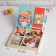 Magnetic designer "Funny faces": cards, marker, magnetic elements