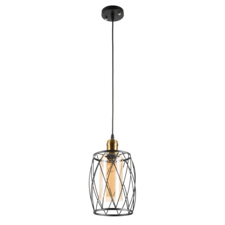 Lamp Bayerlux 2112/1bk E27 40W Black 15x15x100 cm
