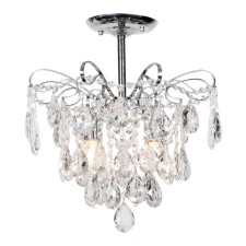 Ceiling lamp 4x60W E27, size 40x40x44 cm