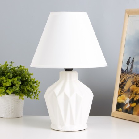 Table lamp "Frances" 1x25W E14 white 20x20x30cm Risalux
