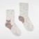 Cashmere children's socks, dairy color, size 14-16