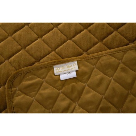 A set with a veil "Nathaniel", size 240x260 cm, 50x70 cm - 2 pcs, mustard color-5