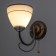 Bra 2026/1 E27 60W black+chrome 20x13.5x20 cm
