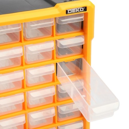 Storage system DEKO DKTB15, 64 drawers 52 x 38 x 135 mm, 500 x 160 x 390 mm-1