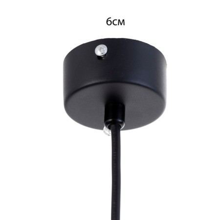 Suspendor "Celna" LED 5W 4000K Black 4x4x33.5-133.5cm-5