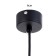 Suspendor "Celna" LED 5W 4000K Black 4x4x33.5-133.5cm