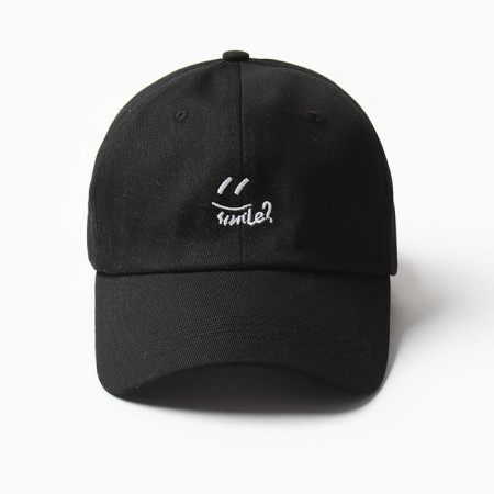 Women's cap Minaku "Smile", Black Color, Rr. 54-56-1