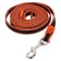 Kaponnoye zonik leash with double latex thread, 3 m x 1.5 cm, orange