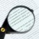 Folding magnifier 3x, d = 6 cm, black