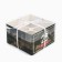 Capcake box, confectionery packaging, 4 cells "February 23", 16 x 16 x 10 cm