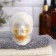 Bright for the bath "Skull" 76 grams "Dobroparov" aroma vanil, white