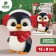 New Year's toy made of wool "New Year! Penguin in a hat "