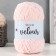 Yarn "Velour" 100% micropoliester 170m/100g (866 bl. Pink)